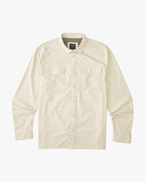 5 A/Div Surftrek Long Sleeve Shirt Beige ABYWT00187 Billabong