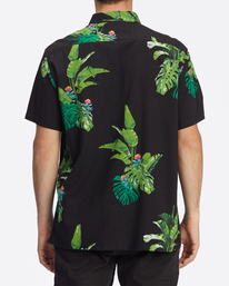 3 Kamea Jungle Short Sleeve Shirt Black ABYWT00192 Billabong