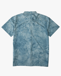 5 A/Div Surftrek Perf Short Sleeve Shirt Blue ABYWT00195 Billabong