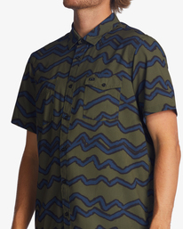 5 Surftrek Perf - Camicia a maniche corte da Uomo Verde ABYWT00195 Billabong