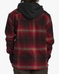 billabong, Furnace Bonded Flannel - Chemise doublée en polaire Furnace pour Homme, CORAL (crl) FURNACE BONDED FLANNEL ABYWT00196