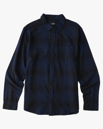5 Coastline Flannel Shirt Blue ABYWT00198 Billabong