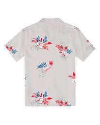 4 Stars Stripes Short Sleeve Shirt Beige ABYWT00201 Billabong