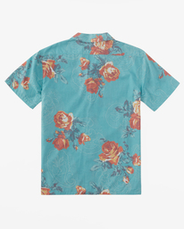 6 Wrangler Bloom Short Sleeve Shirt Green ABYWT00202 Billabong