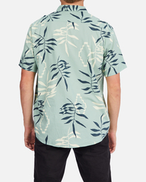 3 Sundays Floral Short Sleeve Shirt Green ABYWT00204 Billabong