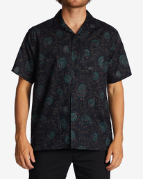 0 Hemp Vacay - Short Sleeve Shirt for Men Black ABYWT00218 Billabong