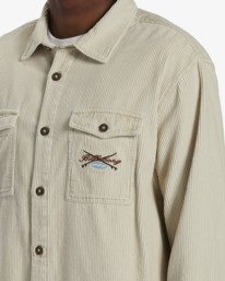 5 Bong Days - Camisa de Manga Larga para Hombre Beige ABYWT00227 Billabong