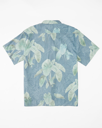 4 Kamea Sundays Island Short Sleeve Shirt Blue ABYWT00238 Billabong