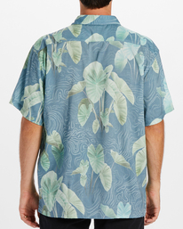 2 Kamea Sundays Island Short Sleeve Shirt Blue ABYWT00238 Billabong