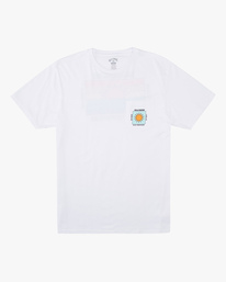 4 Olas Pocket T-Shirt White ABYZT00510 Billabong