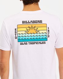 3 Olas Pocket T-Shirt White ABYZT00510 Billabong