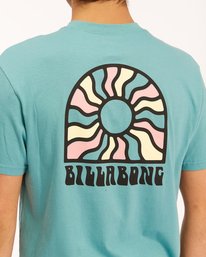 3 Arch Sun Short Sleeve T-Shirt Blue ABYZT00611 Billabong