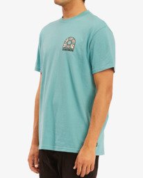 1 Arch Sun Short Sleeve T-Shirt Blue ABYZT00611 Billabong
