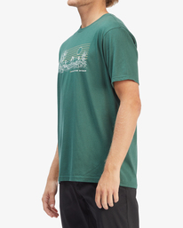 2 A/Div Journey Organic Short Sleeve T-Shirt Green ABYZT00926 Billabong