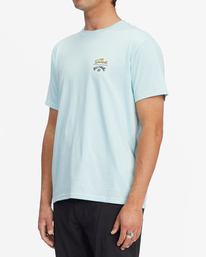 1 The Simpsons Family Couch Organic Short Sleeve T-Shirt Blue ABYZT01028 Billabong
