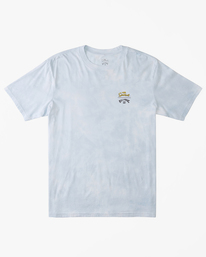 5 The Simpsons WFH Organic Tie-Dye Short Sleeve T-Shirt White ABYZT01050 Billabong