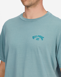 4 Archwave Wave Washed Short Sleeve T-Shirt Blue ABYZT01081 Billabong