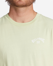 4 Archwave Wave Washed Short Sleeve T-Shirt Green ABYZT01081 Billabong