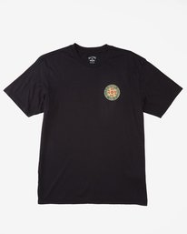 5 Radius Wave Washed Short Sleeve T-Shirt Black ABYZT01084 Billabong