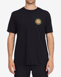 0 Radius Wave Washed Short Sleeve T-Shirt Black ABYZT01084 Billabong