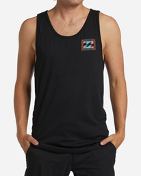 0 Crayon Wave Tank Top  ABYZT01096 Billabong