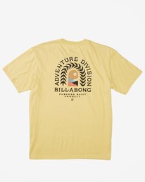 7 A/Div Ingress Organic Short Sleeve T-Shirt Yellow ABYZT01141 Billabong