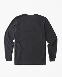 4 Wave Washed Long Sleeve T-Shirt Grey ABYZT01222 Billabong