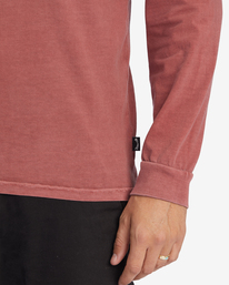 3 Wave Washed Long Sleeve T-Shirt Red ABYZT01222 Billabong