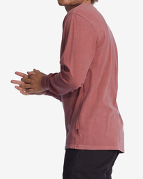 1 Wave Washed Long Sleeve T-Shirt Red ABYZT01222 Billabong