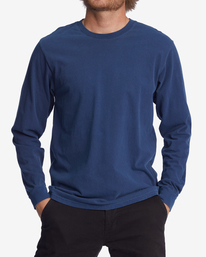 0 Wave Washed Long Sleeve T-Shirt Blue ABYZT01222 Billabong