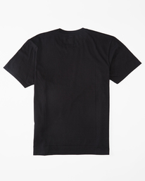 7 Wrangler United By Organic Short Sleeve T-Shirt Black ABYZT01226 Billabong