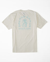 7 Wrangler Sacred Sands Organic Short Sleeve T-Shirt White ABYZT01228 Billabong