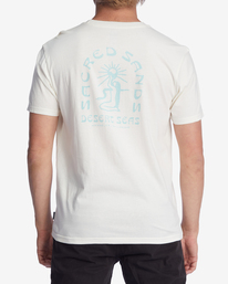 3 Wrangler Sacred Sands Organic Short Sleeve T-Shirt White ABYZT01228 Billabong