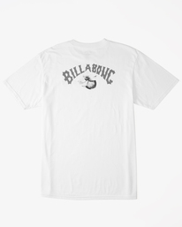 1 Kamea Arch Lazarus Short Sleeve T-Shirt White ABYZT01247 Billabong