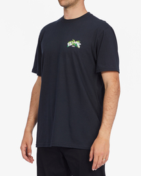 1 Kamea Arch Jungle Short Sleeve T-Shirt Black ABYZT01254 Billabong