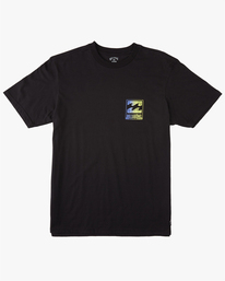 5 Crayon Wave Short Sleeve T-Shirt Black ABYZT01276 Billabong