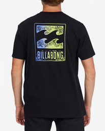 2 Crayon Wave T-Shirt Black ABYZT01276 Billabong