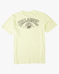 6 Theme Arch Short Sleeve T-Shirt Green ABYZT01278 Billabong