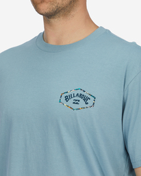3 Exit Arch Short Sleeve T-Shirt Blue ABYZT01282 Billabong