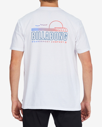 3 Lounge Short Sleeve T-Shirt White ABYZT01285 Billabong