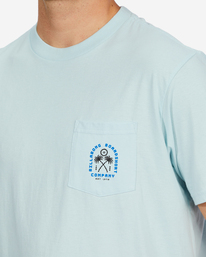 3 Brig Pocket T-Shirt Blue ABYZT01300 Billabong