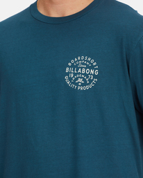 3 Union Wave Washed Long Sleeve T-Shirt Blue ABYZT01310 Billabong