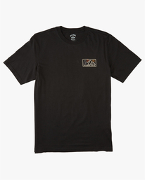 4 A/Div Range Organic Short Sleeve T-Shirt Black ABYZT01319 Billabong