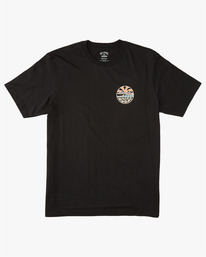 6 A/Div Shine Organic Short Sleeve T-Shirt Black ABYZT01320 Billabong