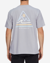3 A/Div Trails Organic Short Sleeve T-Shirt  ABYZT01321 Billabong