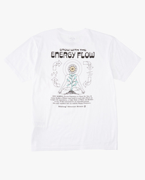 7 A/Div Flow Organic Short Sleeve T-Shirt White ABYZT01322 Billabong