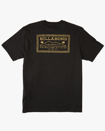 6 A/Div Valley Organic Short Sleeve T-Shirt Black ABYZT01325 Billabong