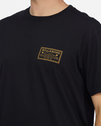 4 A/Div Valley Organic Short Sleeve T-Shirt Black ABYZT01325 Billabong