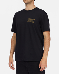 2 A/Div Valley Organic Short Sleeve T-Shirt Black ABYZT01325 Billabong