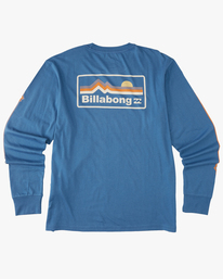 5 A/Div Range Organic Long Sleeve T-Shirt Blue ABYZT01328 Billabong